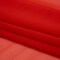 1 Yard Red Orange Silk Georgette Vibrant Designer Deadstock Fabric 45 inch Width